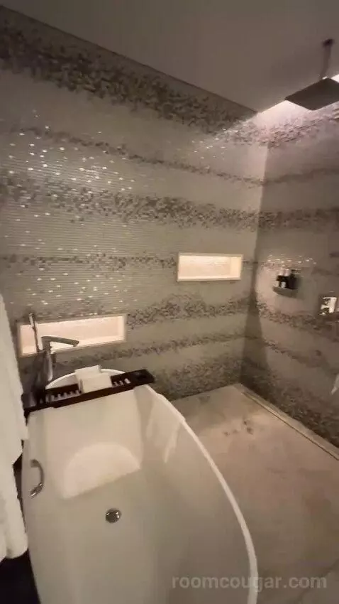 Superior King Suite with Downtown View Including Signature St. Regis Butler Service (#2019) bathroom picture #6