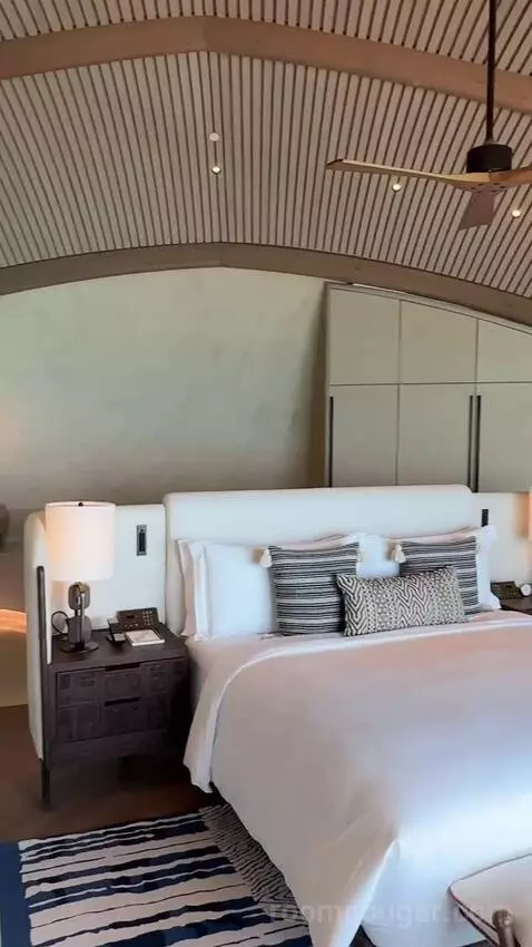 2 Bedroom Overwater Villa bed picture #8