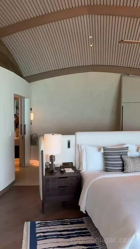 2 Bedroom Overwater Villa bed picture #11