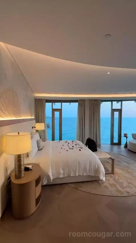 2 Bedroom Overwater Coral Sunset Villa (#65) bed picture #8