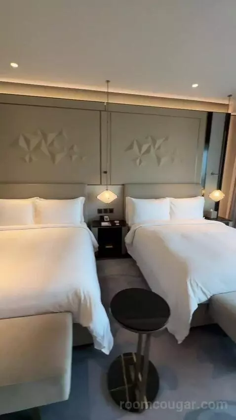 Deluxe Double Room with Two Double Beds and City View (#238) bed picture #8