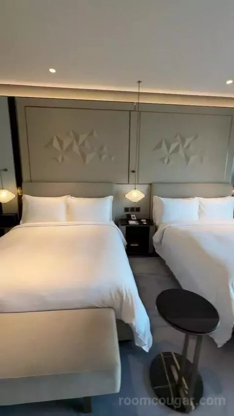 Deluxe Double Room with Two Double Beds and City View (#238) bed picture #10