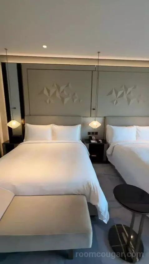 Deluxe Double Room with Two Double Beds and City View (#238) bed picture #11