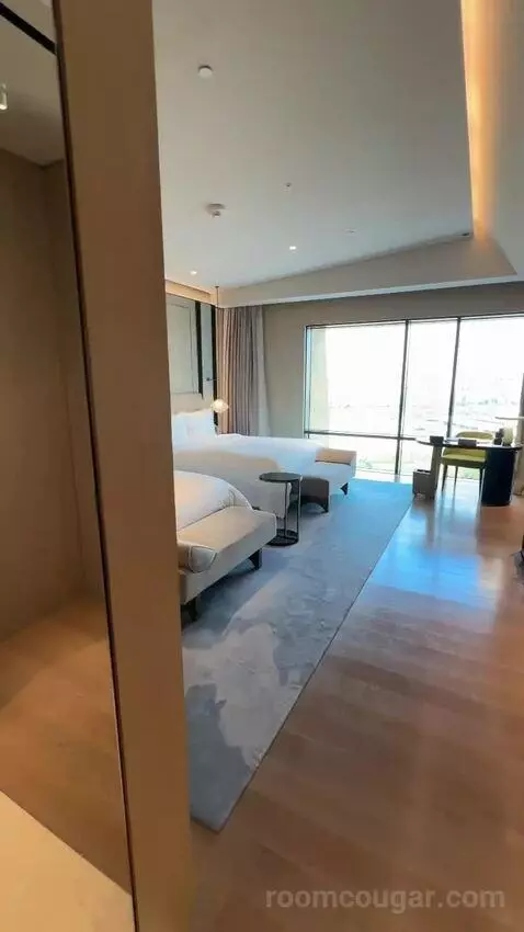 Deluxe Double Room with Two Double Beds and City View (#238) bed picture #1