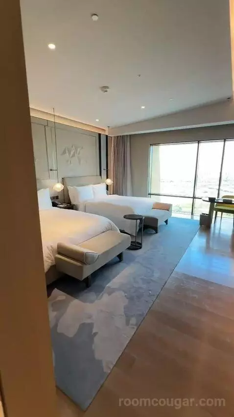 Deluxe Double Room with Two Double Beds and City View (#238) bed picture #4