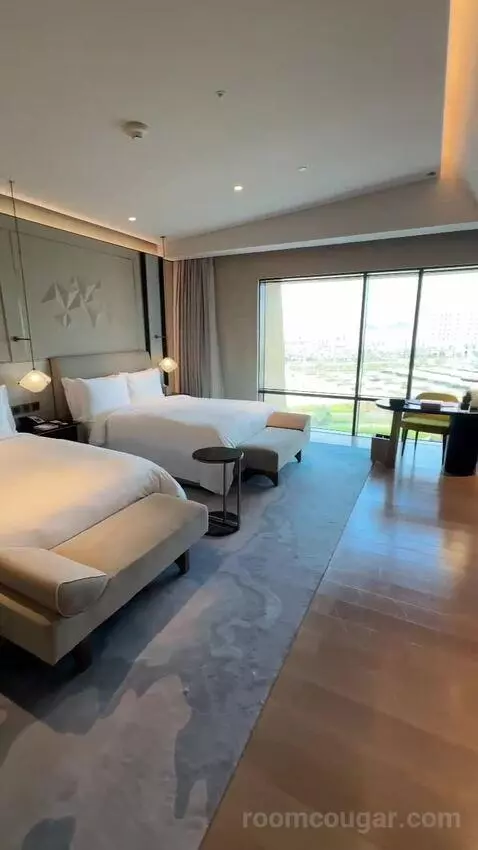 Deluxe Double Room with Two Double Beds and City View (#238) view picture #2