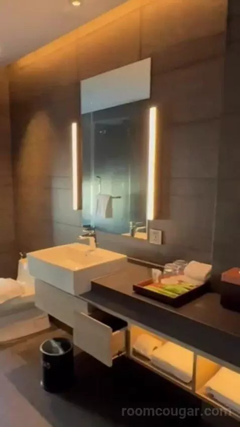 Premium Corner King Room with Sofa Bed (#606) bathroom picture #9