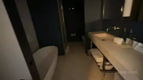 Deluxe King Room with City View bathroom picture #6