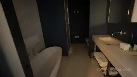 Deluxe King Room with City View bathroom picture #9