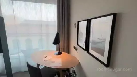 Deluxe King Room with City View bed picture #4