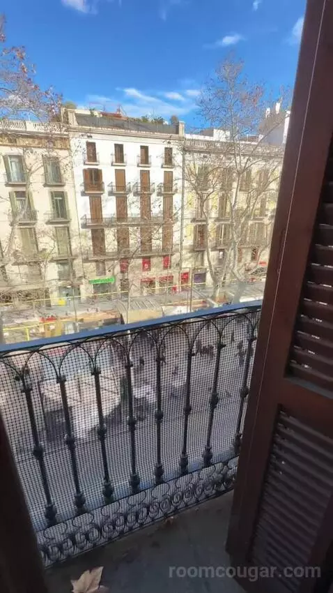 Double or Twin Room with Las Ramblas View (#204) view picture #4