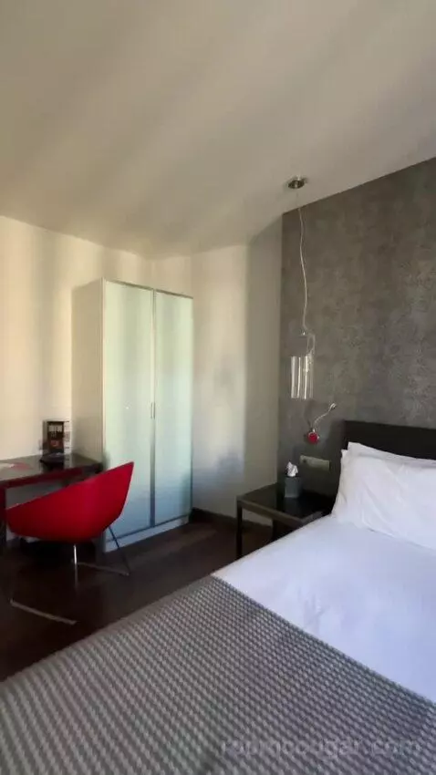 Double or Twin Room with Las Ramblas View (#204) bed picture #9