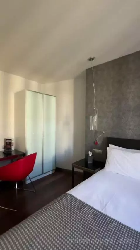 Double or Twin Room with Las Ramblas View (#204) bed picture #10