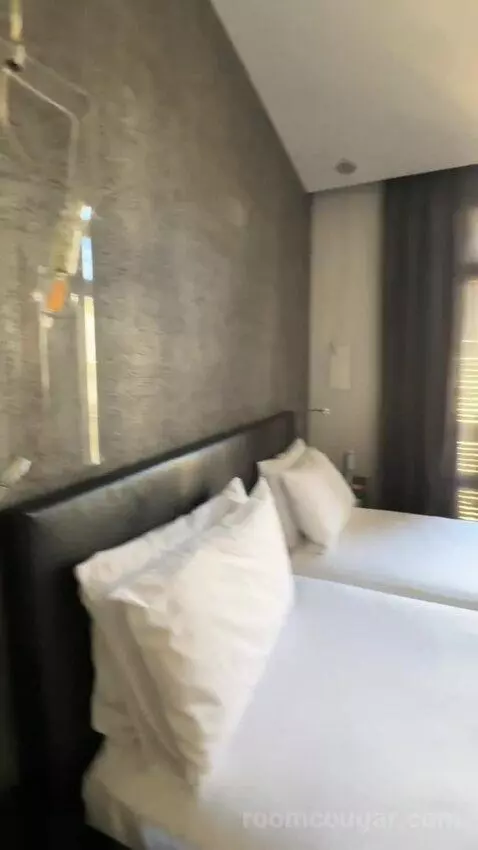 Double or Twin Room with Las Ramblas View (#204) bed picture #12