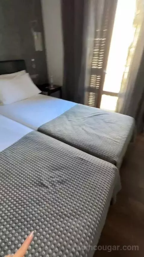 Double or Twin Room with Las Ramblas View (#204) bed picture #3