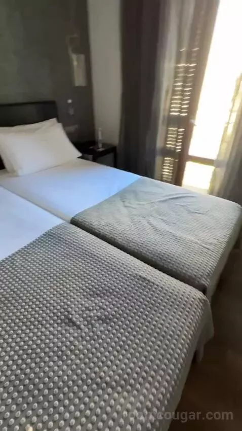 Double or Twin Room with Las Ramblas View (#204) bed picture #4