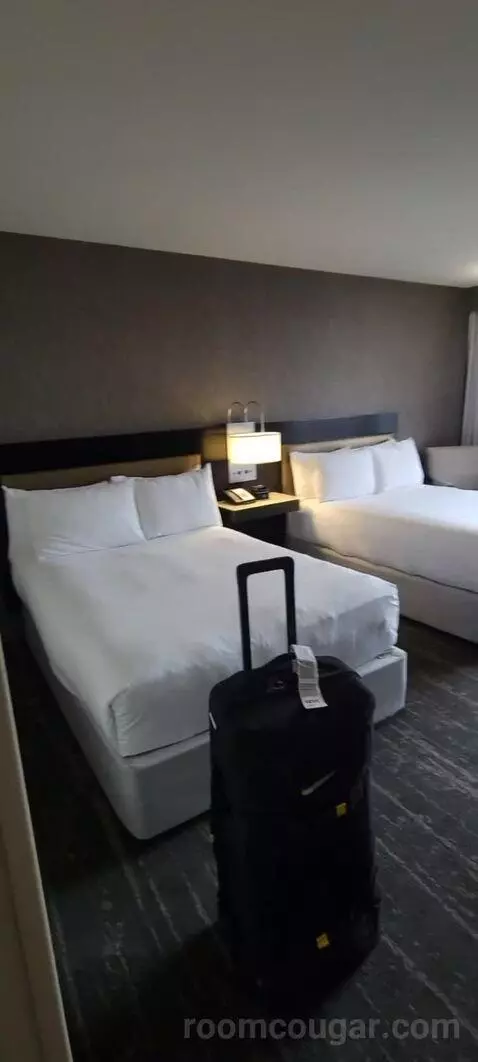 Double Room with Two Double Beds and View bed picture #2