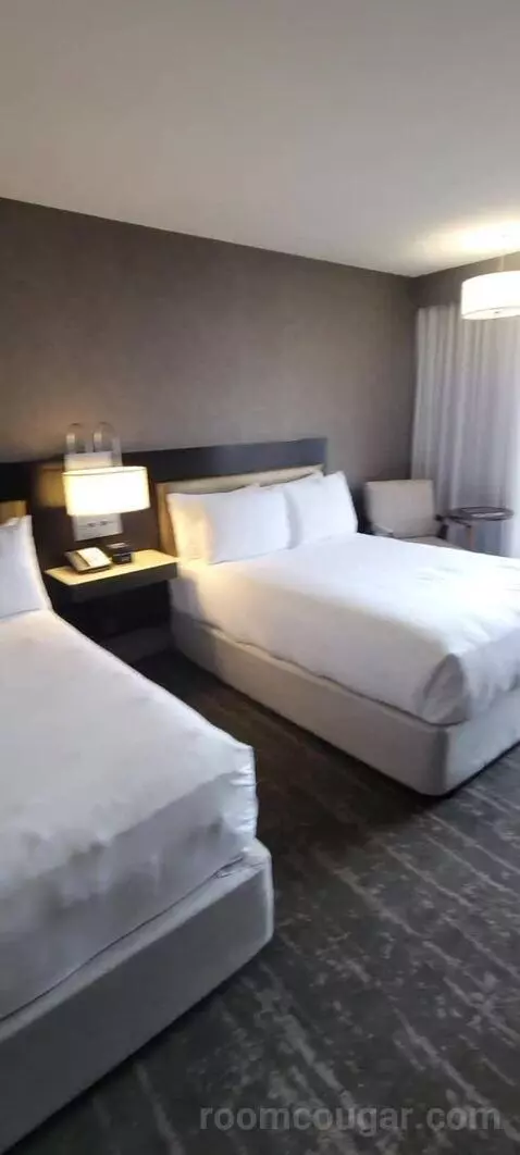 Double Room with Two Double Beds and View bed picture #5