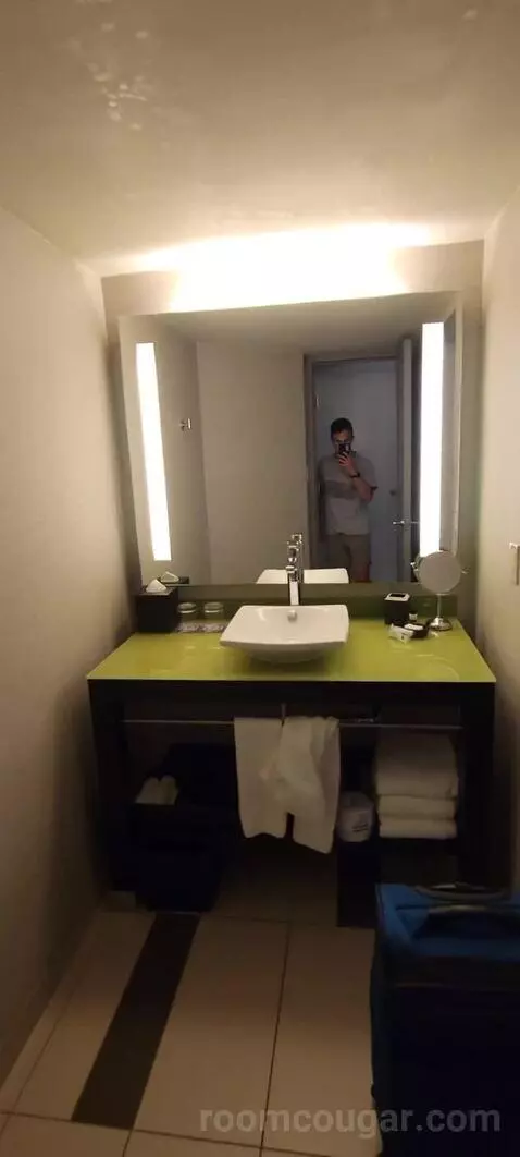 Double Room with Two Double Beds and View bathroom picture #12