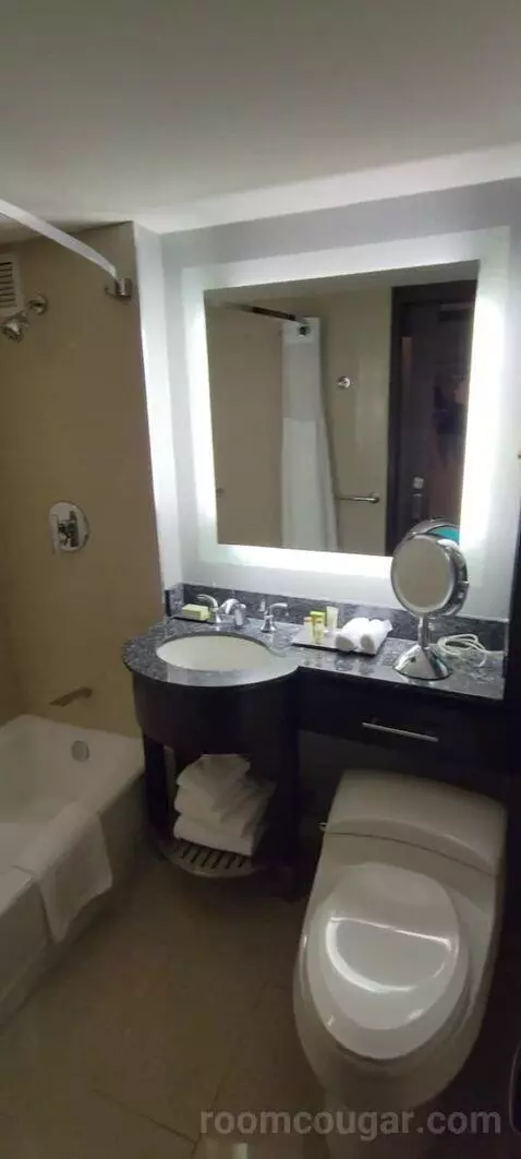 Room with Two Double Beds bathroom picture #3