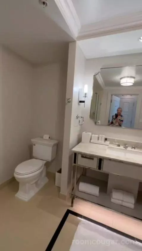 Deluxe Suite with Two Queen Beds - Fireworks View bathroom picture #6