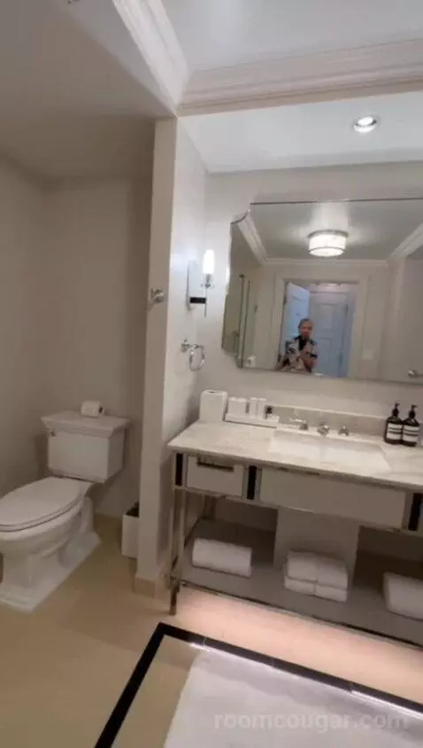 Deluxe Suite with Two Queen Beds - Fireworks View bathroom picture #8