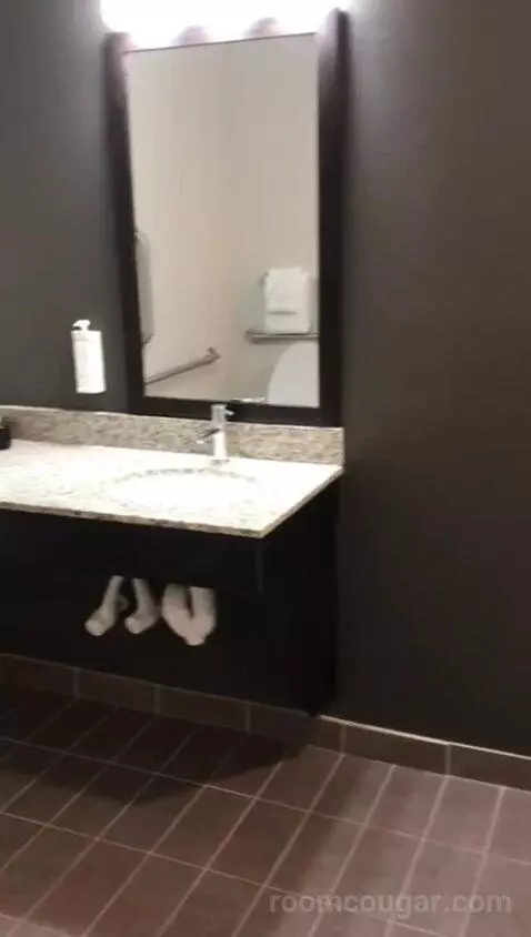 Accessible, One King (#308) bathroom picture #2