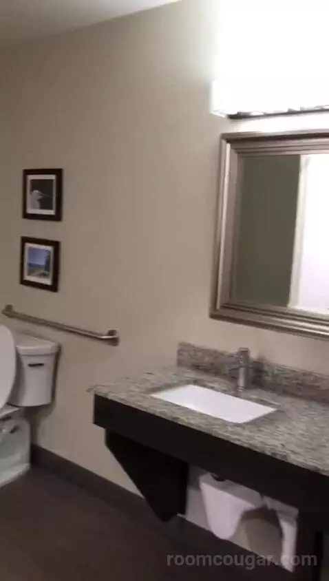 Queen Suite with Two Queen Beds and Bath Tub - Disability Access (#411) bathroom picture #3