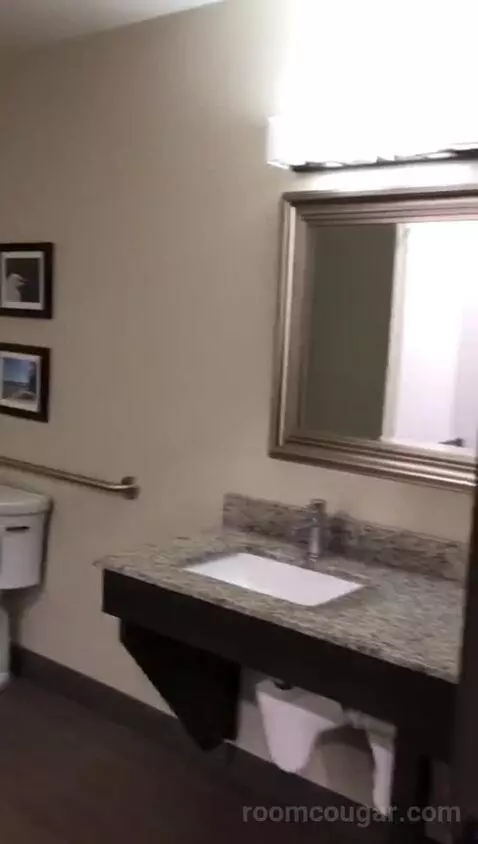 Queen Suite with Two Queen Beds and Bath Tub - Disability Access (#411) bathroom picture #4
