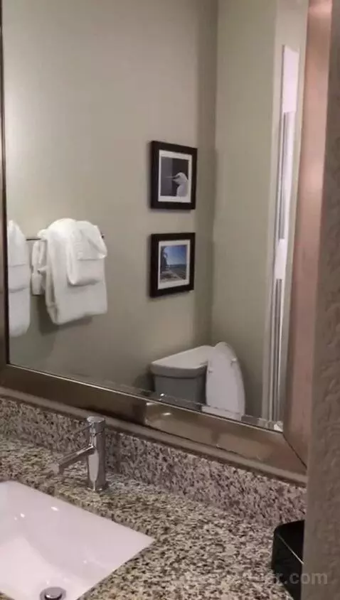 King Suite with Sofa Bed and Balcony (#419) bathroom picture #3