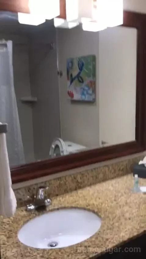 Queen Suite with Two Queen Beds (#309) bathroom picture #7