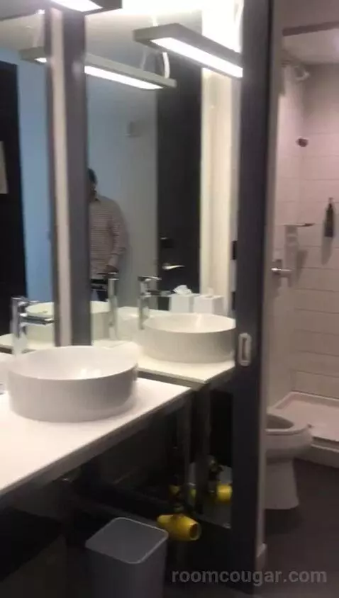 Deluxe King Room City View (#409) bathroom picture #10