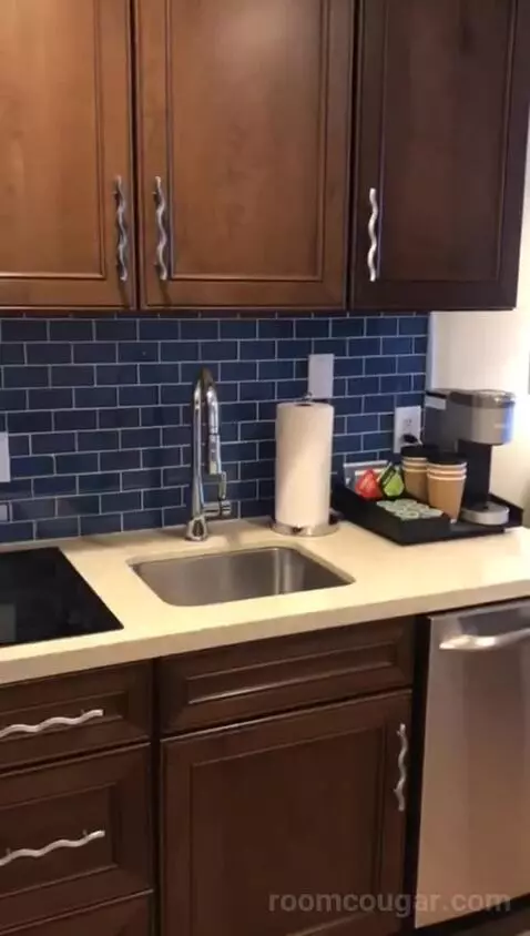 Mobility Accessible Traditional King Kitchenette (#1114) bathroom picture #2
