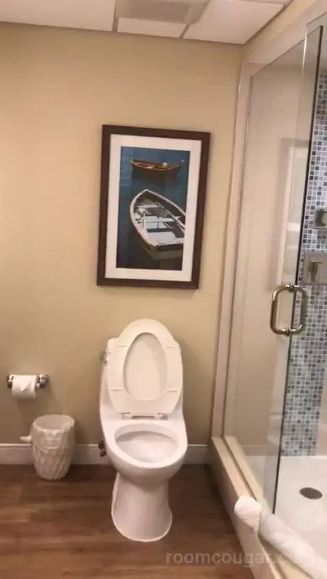 Two Bedroom Suite, One King, Two Queen, Partial Gulf View (#1013) bathroom picture #9