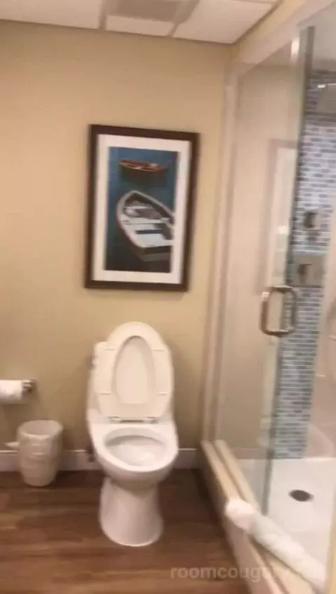 Two Bedroom Suite, One King, Two Queen, Partial Gulf View (#1013) bathroom picture #10
