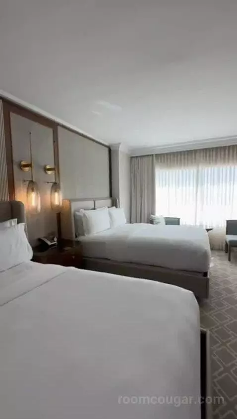 Deluxe Suite with Two Queen Beds - Limited View (#334) bed picture #8