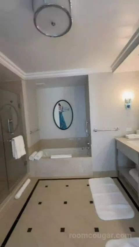 Corner Luxury King Suite with Balcony (#630) bathroom picture #4