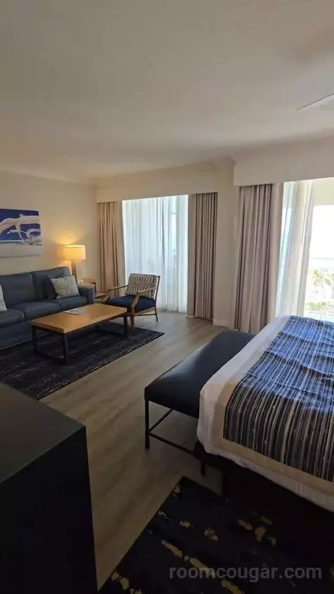 King Studio with Sofa Bed and Gulf View (#2503) bed picture #6