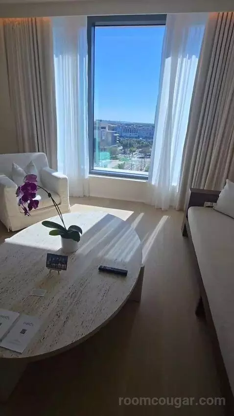 Deluxe One-Bedroom King Suite with Downtown View (#510) bed picture #12