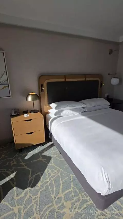 Premium Guest Room with 1 King, Water View (#1876) bed picture #4