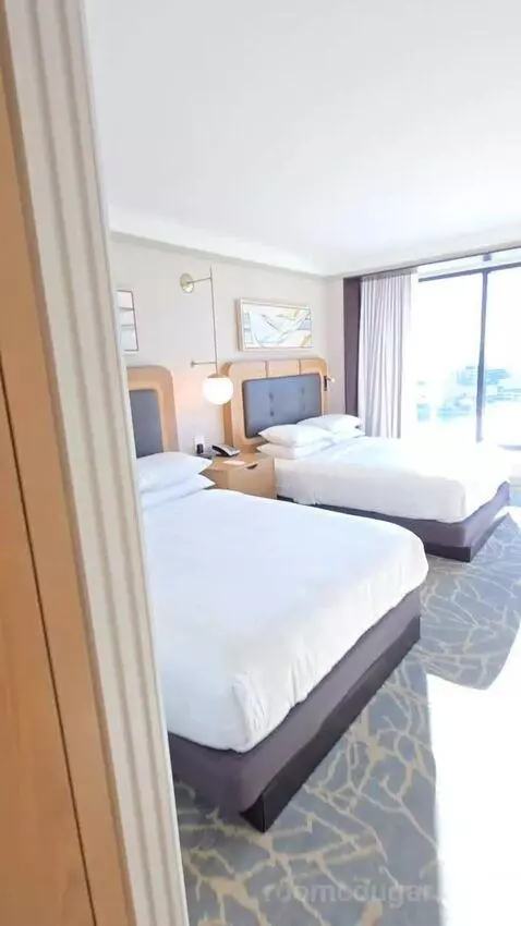 Premium Guest Room with 2 Queen, Water View (#1878) bed picture #2
