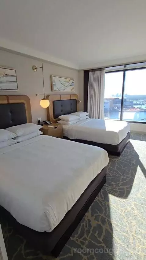 Premium Guest Room with 2 Queen, Water View (#1878) bed picture #3