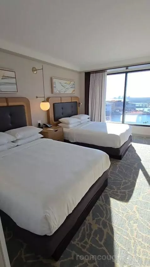 Premium Guest Room with 2 Queen, Water View (#1878) bed picture #4