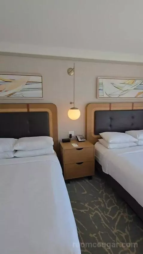Premium Guest Room with 2 Queen, Water View (#1878) bed picture #5