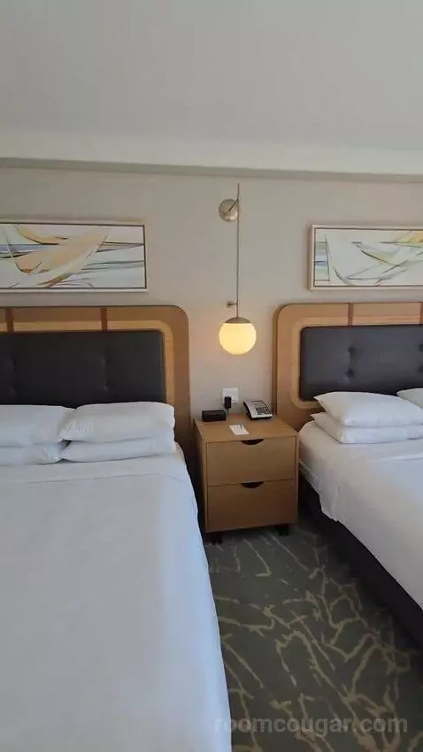 Premium Guest Room with 2 Queen, Water View (#1878) bed picture #6