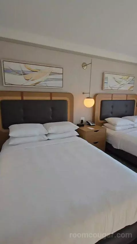 Premium Guest Room with 2 Queen, Water View (#1878) bed picture #10