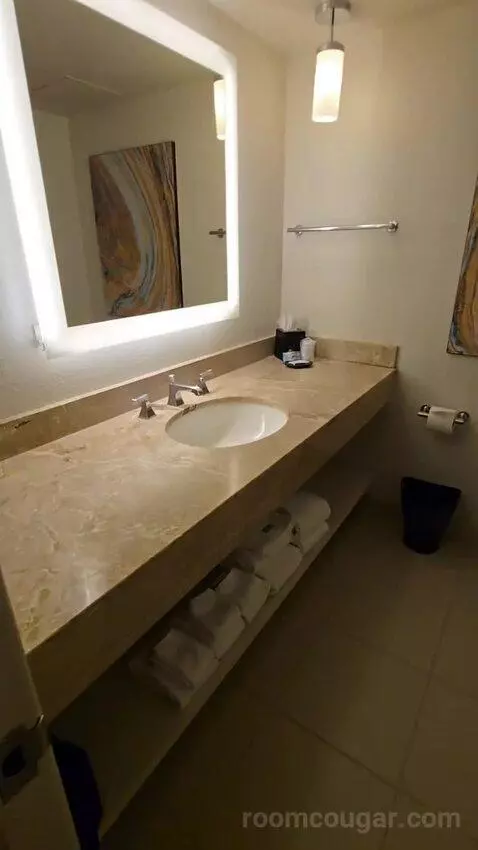 Guest Room, 2 Queen, Harbor View, High Floor (#1207) bathroom picture #1