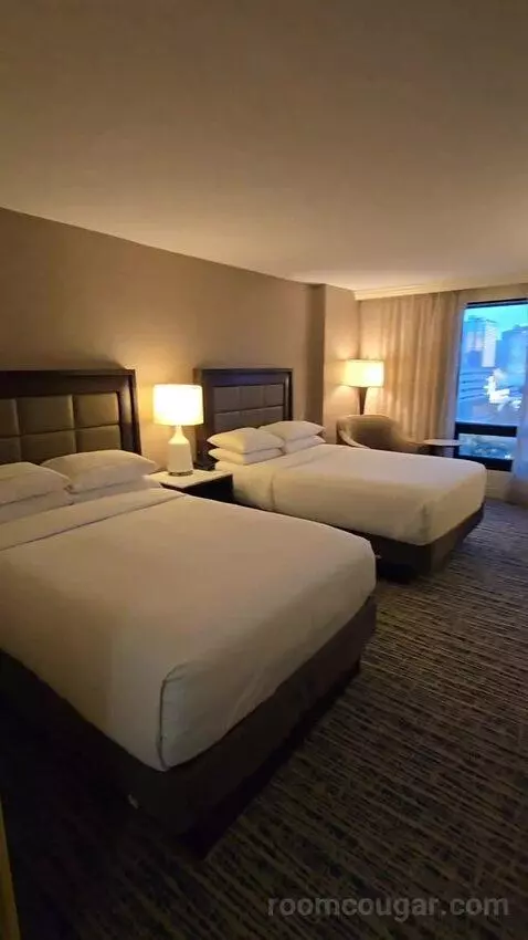 Standard Room with Two Double Beds with Pool View (#904) bed picture #3