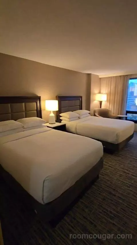 Standard Room with Two Double Beds with Pool View (#904) bed picture #4