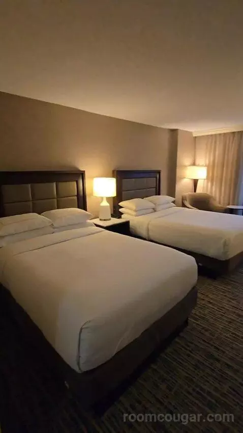 Standard Room with Two Double Beds with Pool View (#904) bed picture #5
